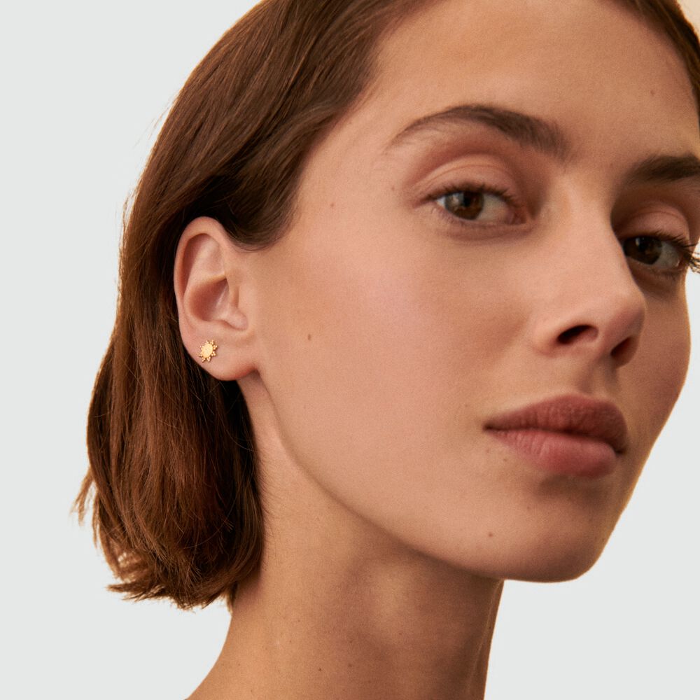 Piercing puce DUSTY - Doré - Bijoux sans pierre  | Agatha