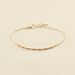 Bracelet souple RAINBOW - Multicolore / Doré - Bracelets  | Agatha