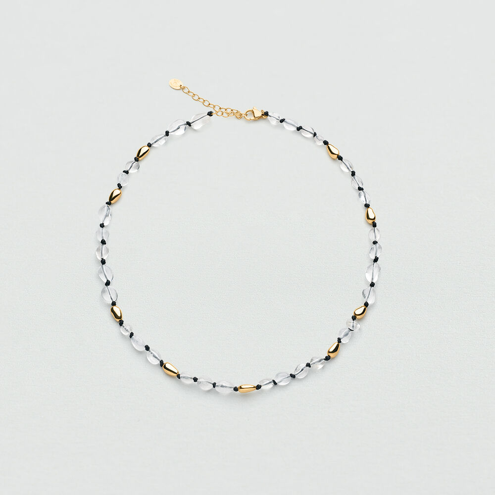 Collier ras du cou ODYSSEE - Noir / Doré - Colliers ras du cou  | Agatha