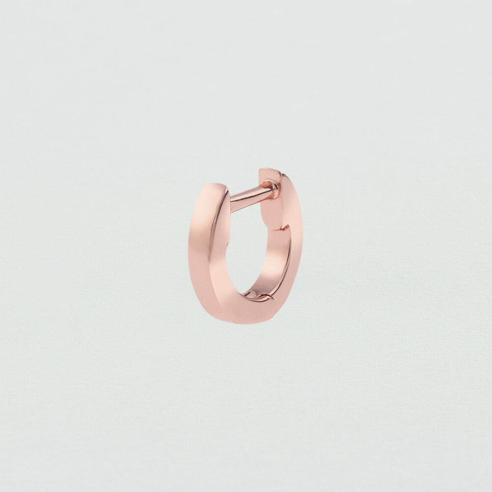 Piercing créole CRIOLLA - Rose - Outlet  | Agatha