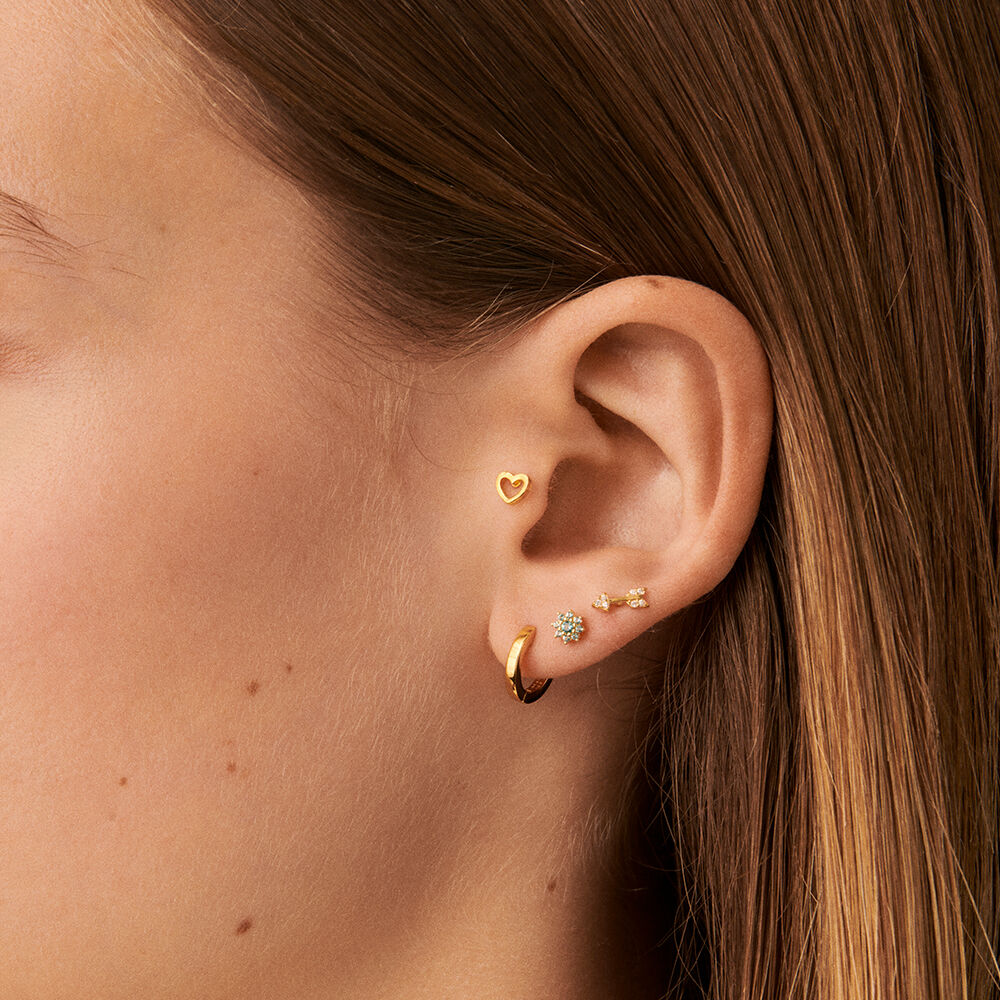 Piercing puce CORAZON - Doré - Piercings  | Agatha