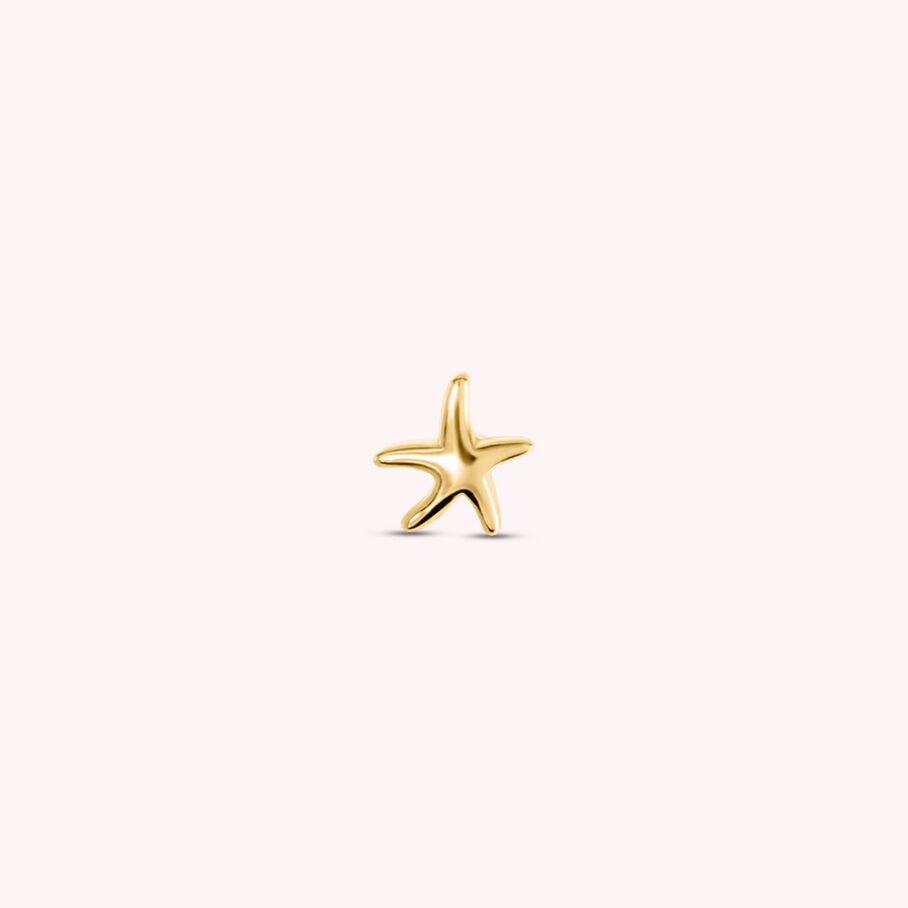 Piercing puce ESTREMAR - Doré - Piercings  | Agatha