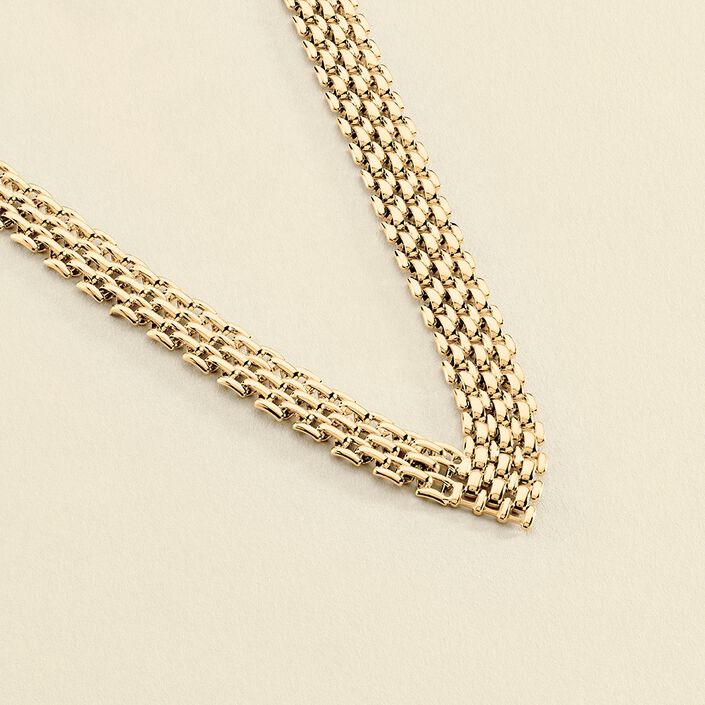 Collier mi-long MINUIT - Doré - Colliers  | Agatha