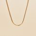Collier ras du cou EFFLEURE - Doré - Colliers  | Agatha