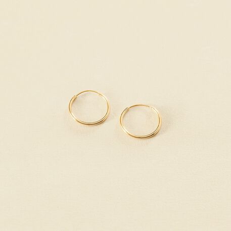 Créoles CREOLA - Doré - Boucles d'oreilles  | Agatha