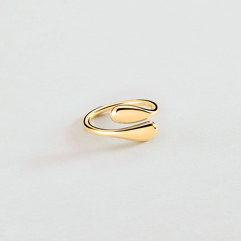 Bague fine DANAE - Doré - Bagues fantaisie  | Agatha