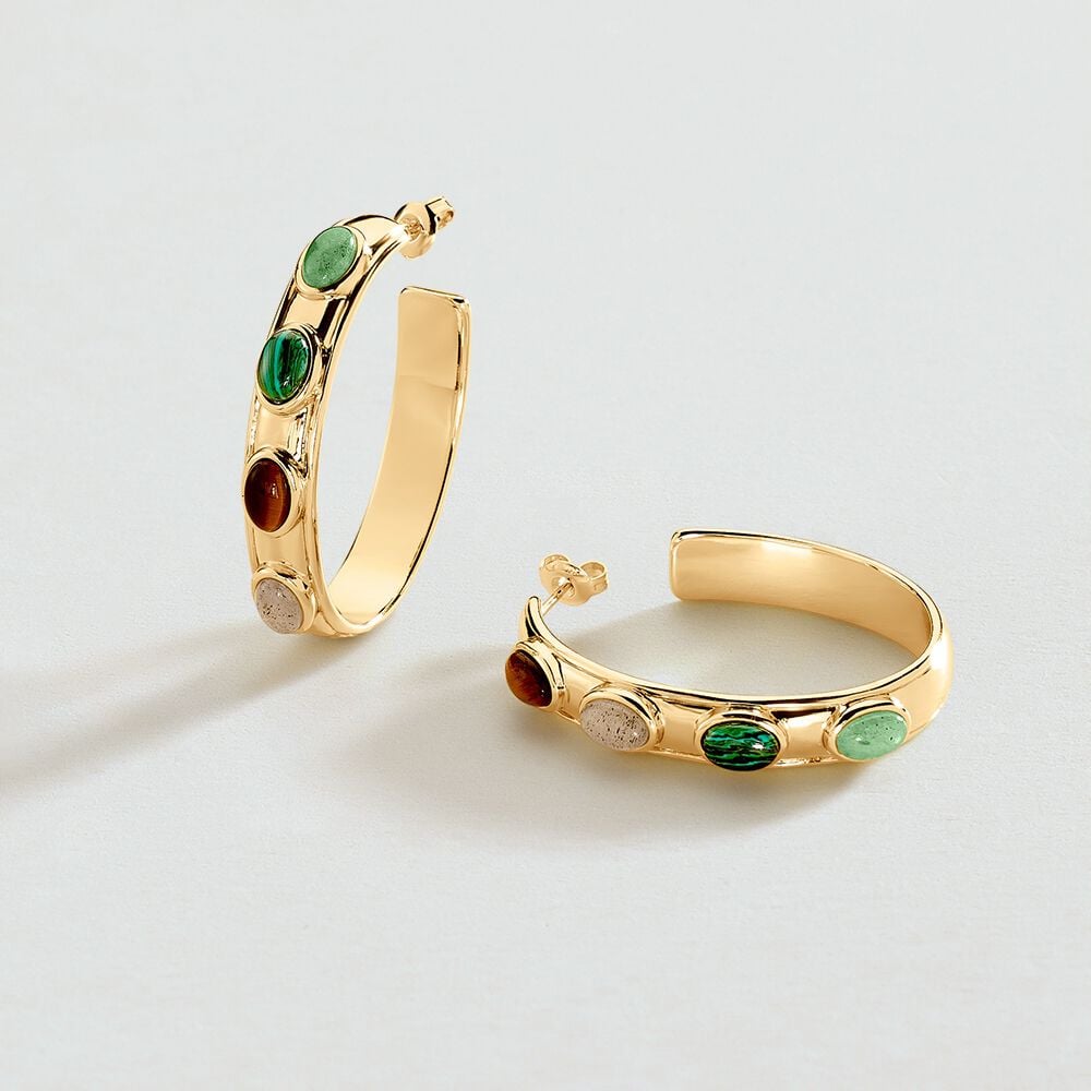 Cr&eacute;oles RHEA - Multicolore / Dor&eacute; - Cr&eacute;oles  | Agatha