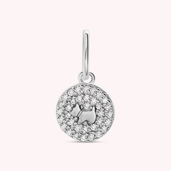 Pendentif SCOTROND - Cristal / Argenté - Bijoux  | Agatha