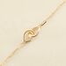 Bracelet souple GEMINI - Cristal / Doré - Bracelets  | Agatha