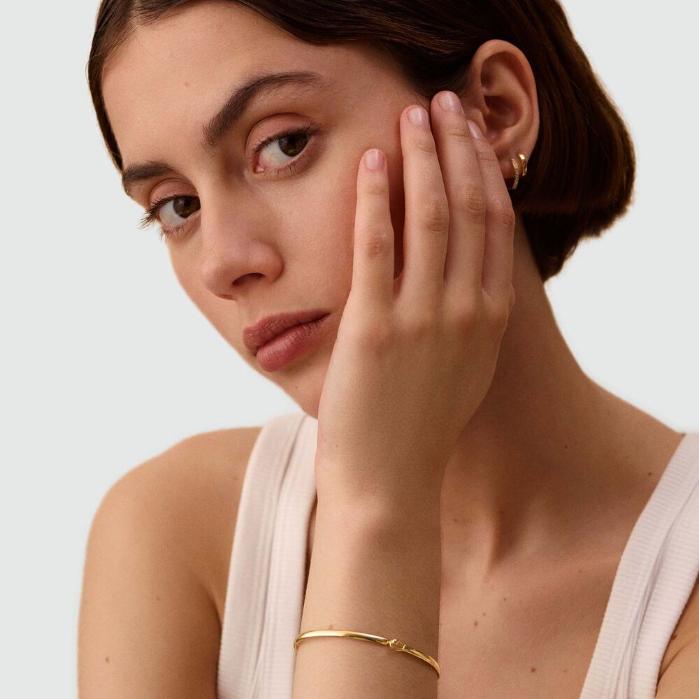 Jonc BANGLE - Doré - Bracelets fantaisie  | Agatha