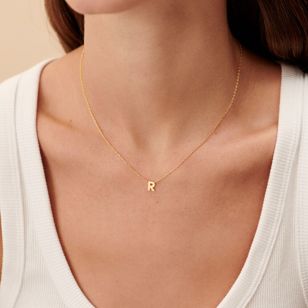 Collier ras du cou ABC - Doré - Colliers fantaisie  | Agatha