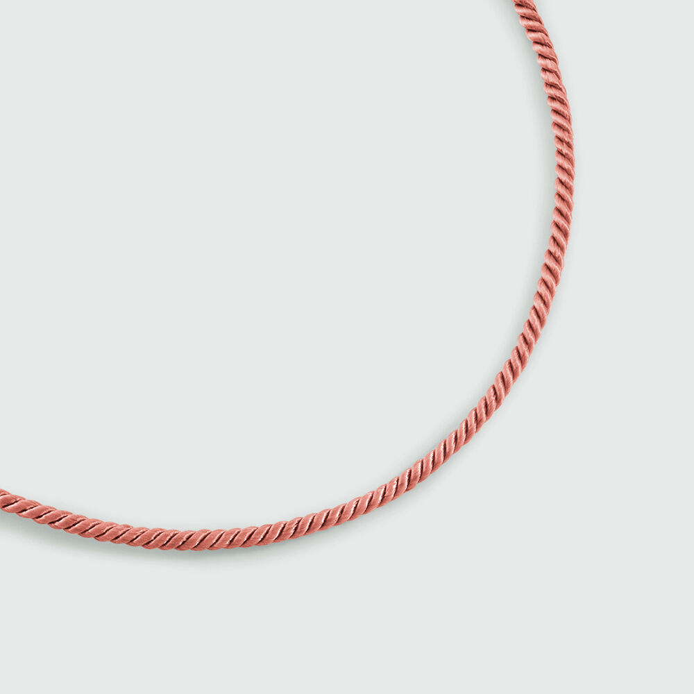 Collier ras du cou CORDON - Terracotta - Colliers fantaisie  | Agatha