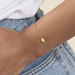 Bracelet souple ATMA - Amazonite/ jaune