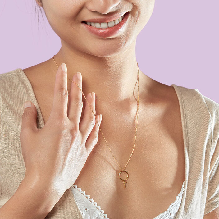 Collier mi-long PHILRING - Doré - Colliers  | Agatha