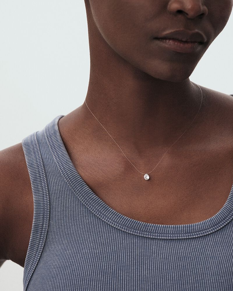 Collier ras du cou FIL MAGIQUE - Cristal / Argenté - Colliers fantaisie  | Agatha Collier ras du cou FIL MAGIQUE - Cristal / Argenté - Colliers fantaisie  | Agatha