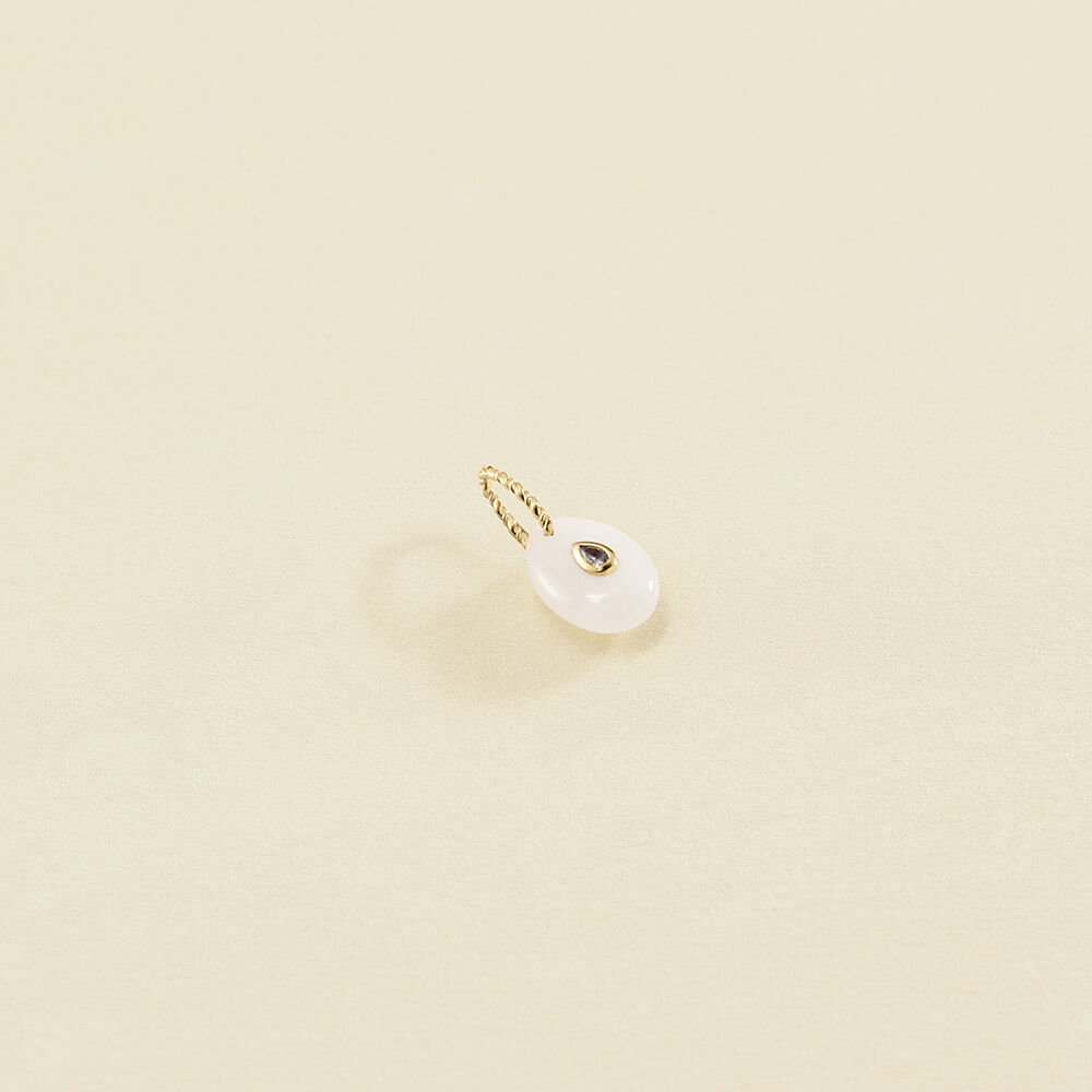 Pendentif TALISMANS - Pierre de lune blanche - Autres pierres  | Agatha