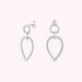 Boucles d'oreilles pendantes HARMONIE - Argenté - Boucles d'oreilles  | Agatha
