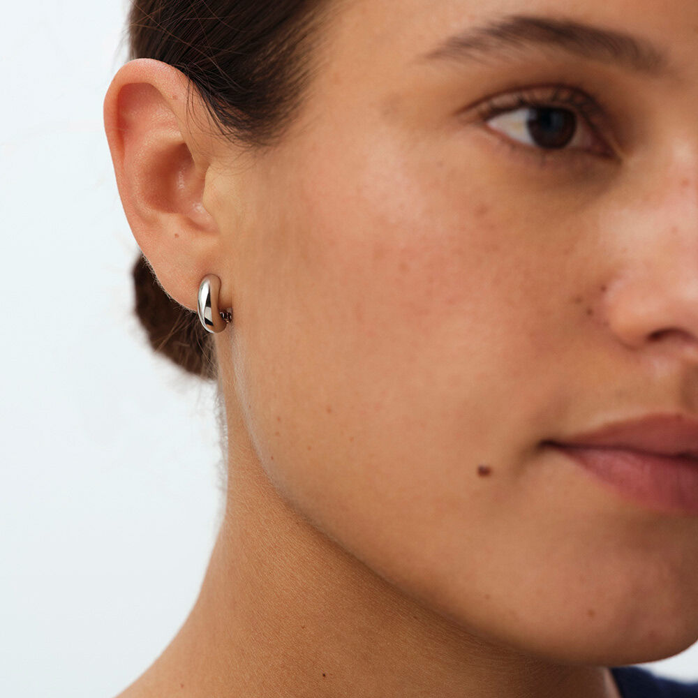 Boucles d'oreilles clips TURENNE - Argenté - Boucles d'oreilles clips  | Agatha