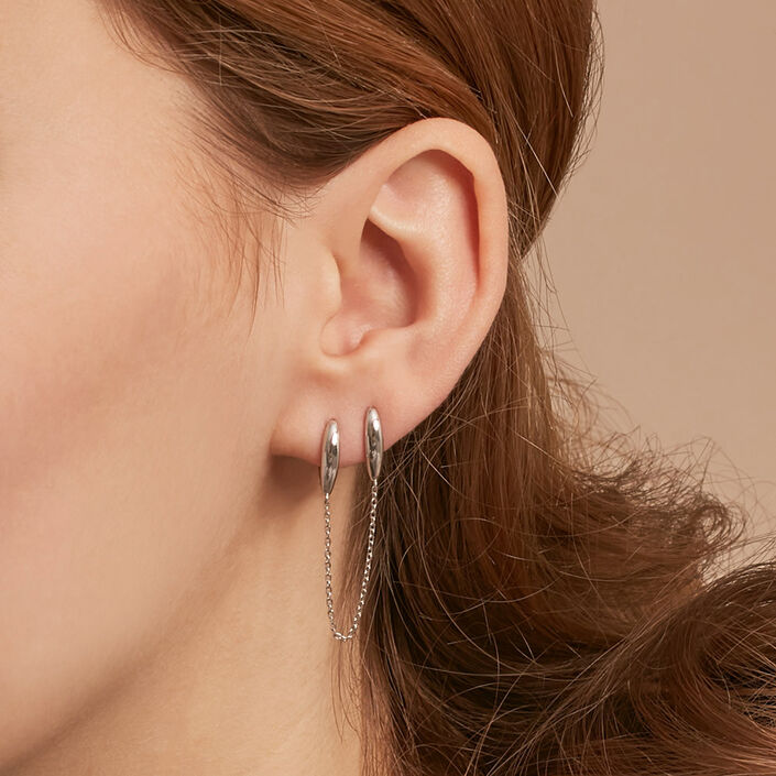 Piercing puce MIX& MATCH - Argenté - Piercings  | Agatha