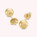 Boucles d'oreilles puces SOL - Doré - Boucles d'oreilles puces  | Agatha