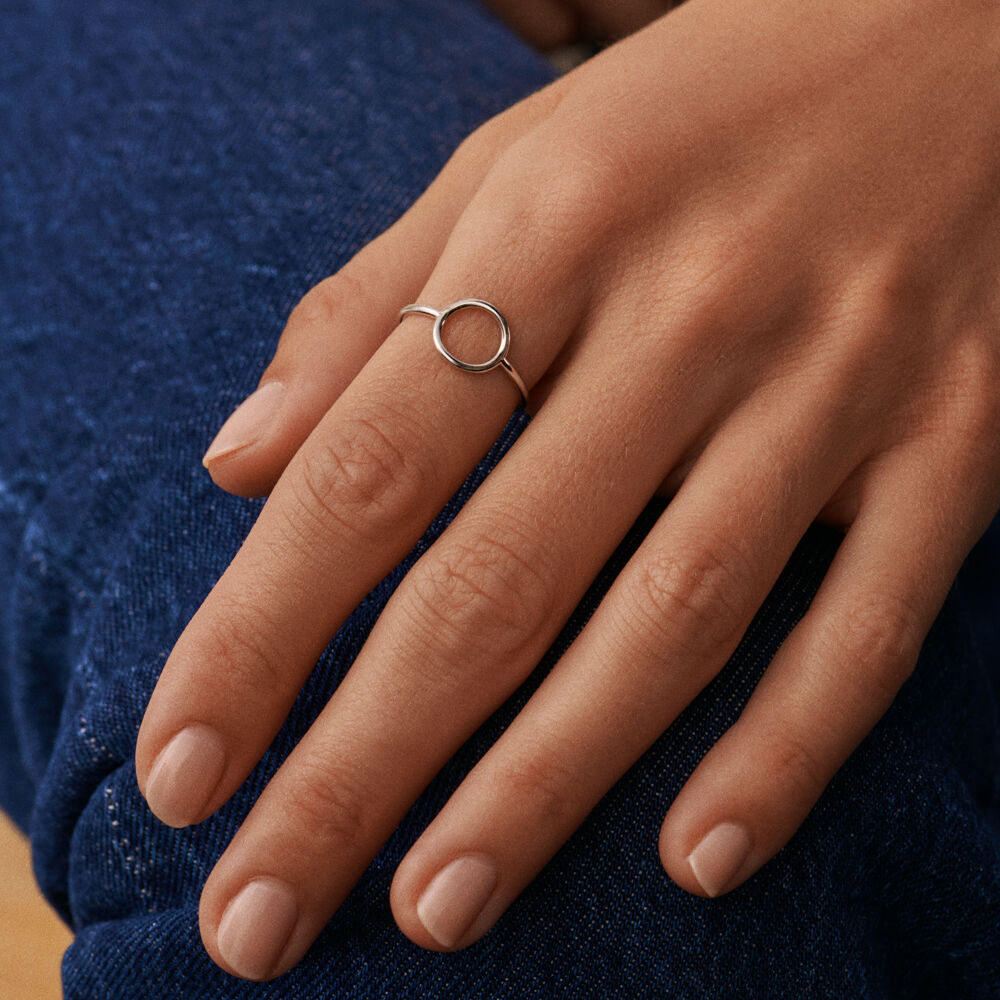 Bague fine PHILRING Argente