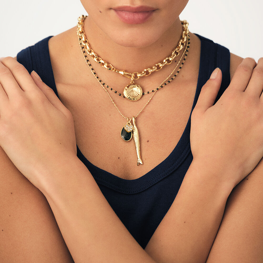 Pendentif COQUILLAGE - Doré - Tous les Talismans  | Agatha