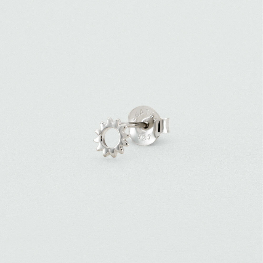 Piercing puce MINI SOL - Argenté - Piercings  | Agatha
