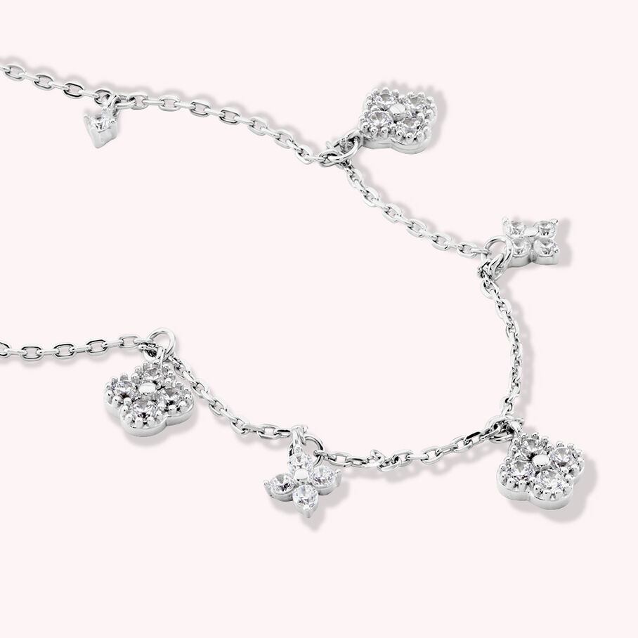 Collier ras du cou BELOVED - Cristal / Argenté - Colliers  | Agatha