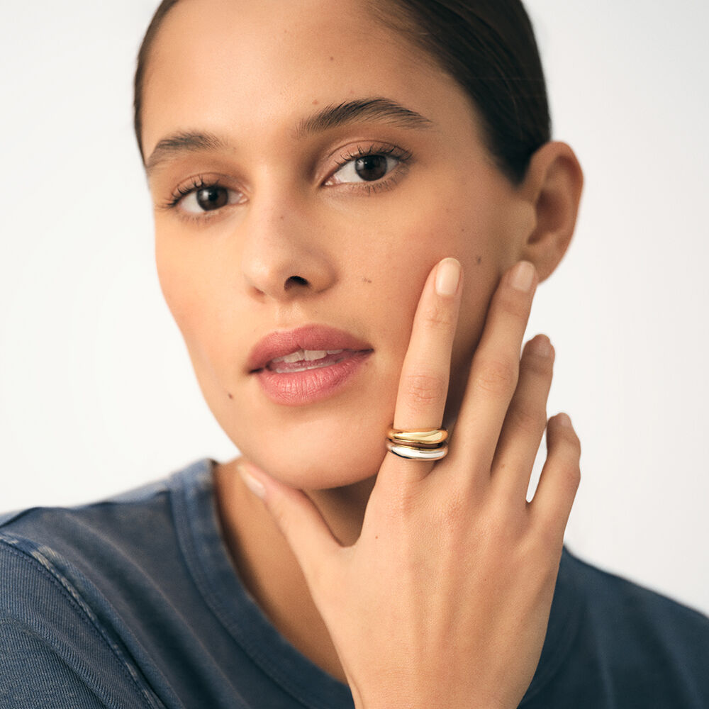 Bague fine ODYSSEE - Doré / Argenté - Bagues fines  | Agatha