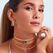 Créoles MAAT - Doré - Boucles d'oreilles  | Agatha