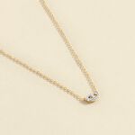Collier ras du cou ETREINTE - Argenté / Doré - Colliers  | Agatha