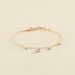 Bracelet souple SARA - Argenté / Doré - Bracelets  | Agatha