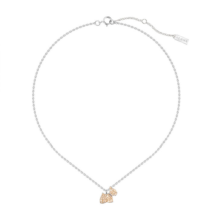 Collier ras du cou LADY PAVE - Rose / Argenté - Colliers  | Agatha