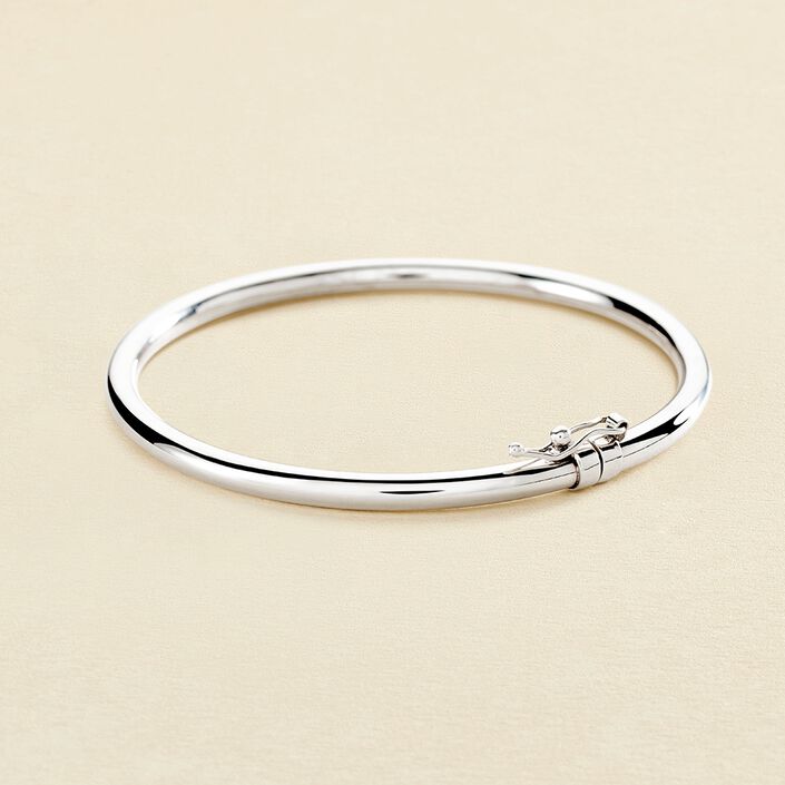 Jonc LISA - Argenté - Bracelets  | Agatha
