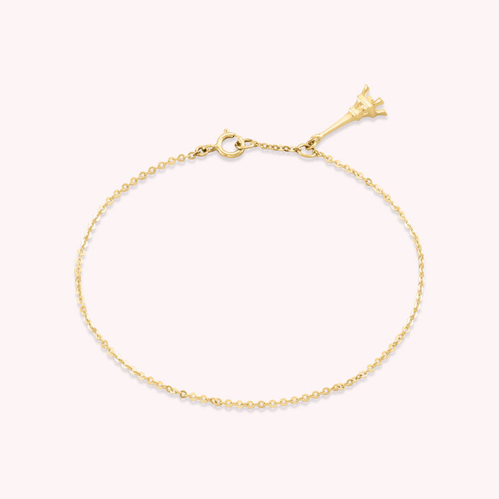 Bracelet souple MINIEIFFEL - Or Jaune - Bracelets  | Agatha