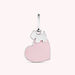 Pendentif COEURSCO - Rose / Argenté - Bijoux  | Agatha
