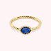 Bague fine ATMA - Lapis/ bleu - Bagues  | Agatha