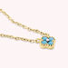 Collier ras du cou BELOVED - Turquoise / Doré - Colliers  | Agatha