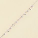 Bracelet souple LUNITAS - Cristal / Argenté - Bracelets  | Agatha
