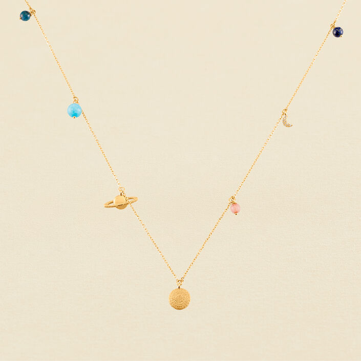 Sautoir BIGBANG - Multicolore / Doré - Colliers  | Agatha