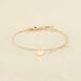 Bracelet souple CORAZON - Cristal / Doré - Bracelets  | Agatha