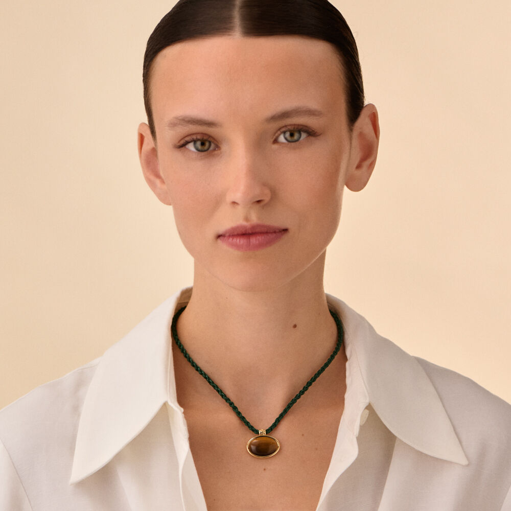 Collier ras du cou RHEA - Oeil de tigre - Colliers fantaisie  | Agatha Collier ras du cou RHEA - Oeil de tigre - Colliers fantaisie  | Agatha