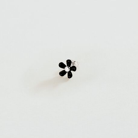 Piercing puce SUZON - Noir / Blanc - Piercings  | Agatha