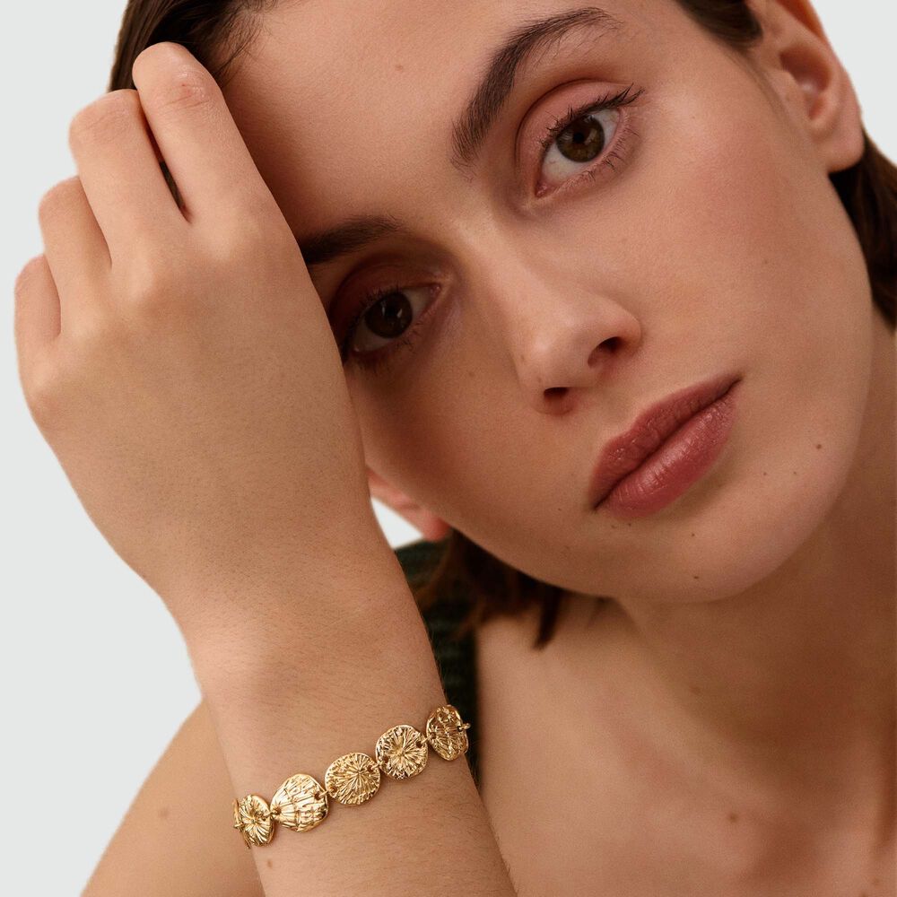 Bracelet souple ASTREE - Doré - Bracelets fantaisie  | Agatha