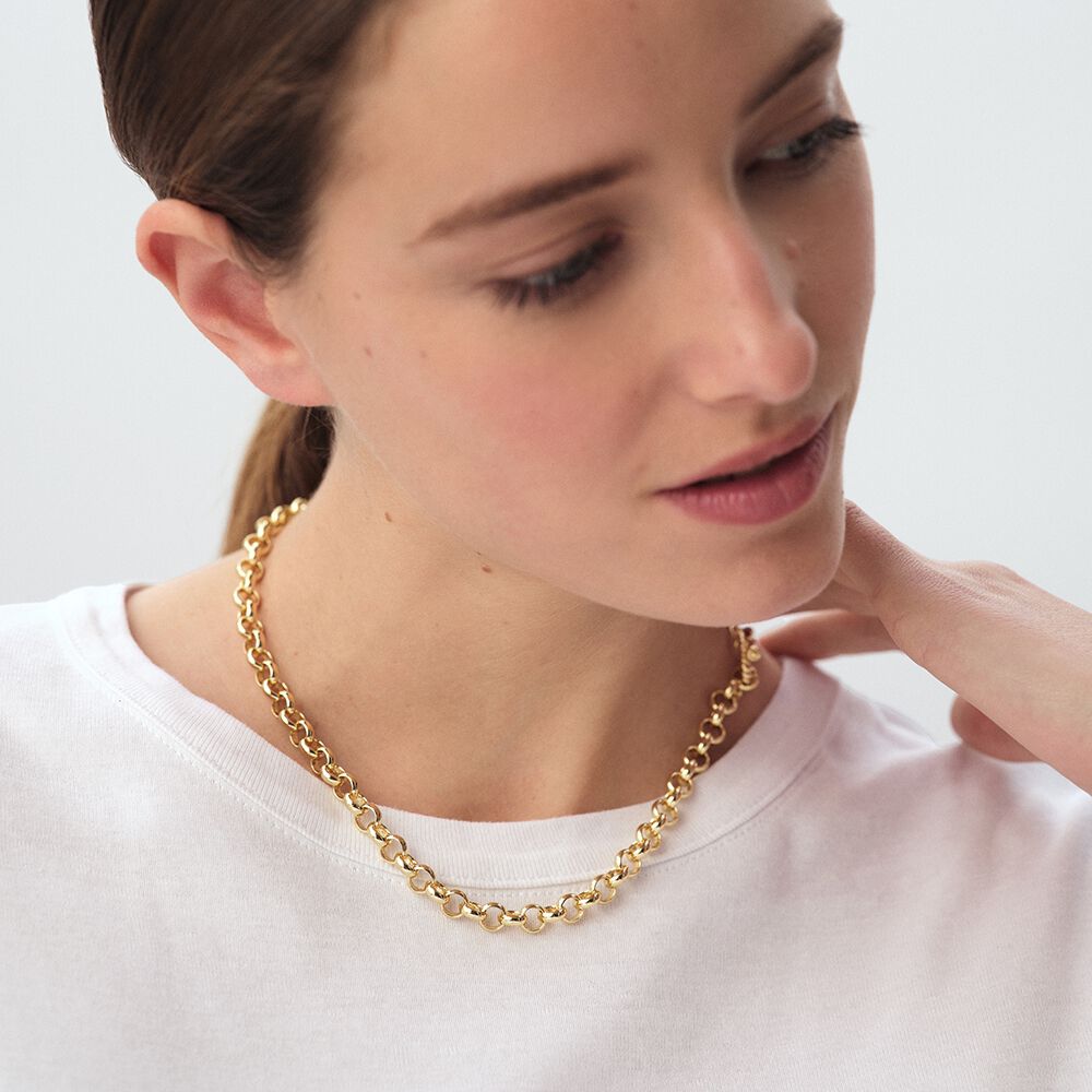 Collier mi-long TWIGGY - Dor&eacute; - Colliers fantaisie  | Agatha