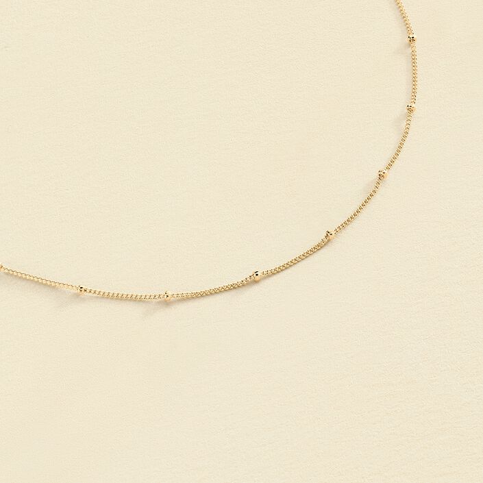 Chaine BALLSHOT - Doré - Colliers  | Agatha