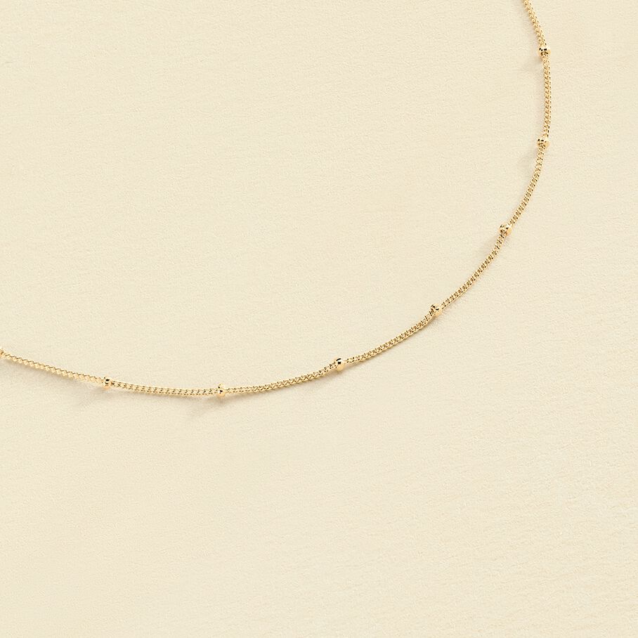 Chaine BALLSHOT - Doré - Colliers  | Agatha
