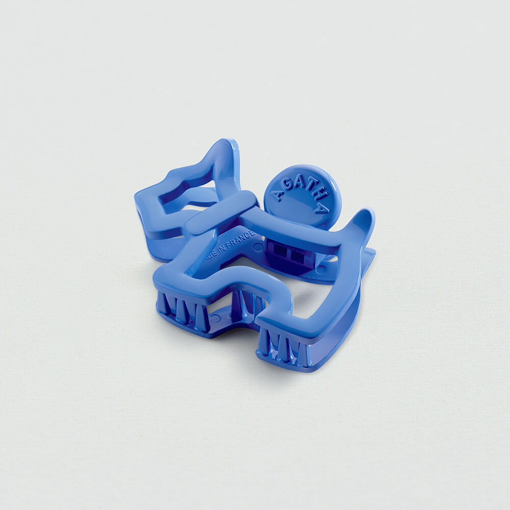 Accessoire cheveux SCOTTISH - Bleu Capri -   | Agatha