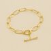 Bracelet souple CHAIN - Doré - Bracelets  | Agatha