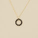 Collier mi-long SESHA - Noir / Doré - Colliers  | Agatha